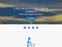 Tablet Screenshot of pjpcapital.com